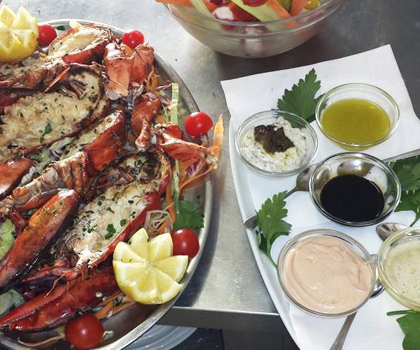 Astici alla griglia - Trattoria Onda Blu